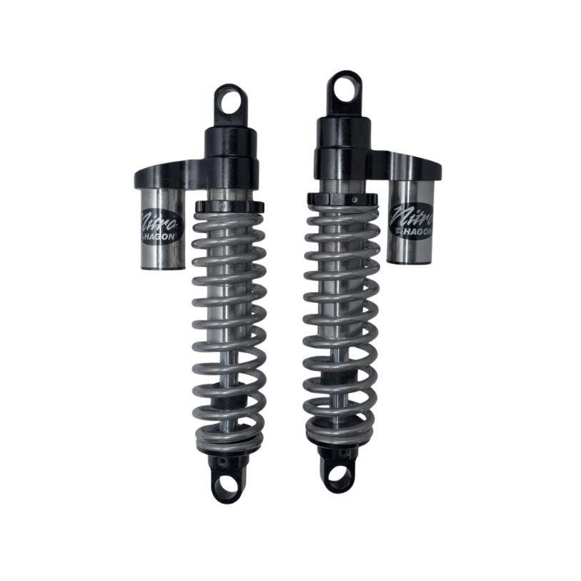 28 HAGON | Nitro serie met piggyback BLK SLV